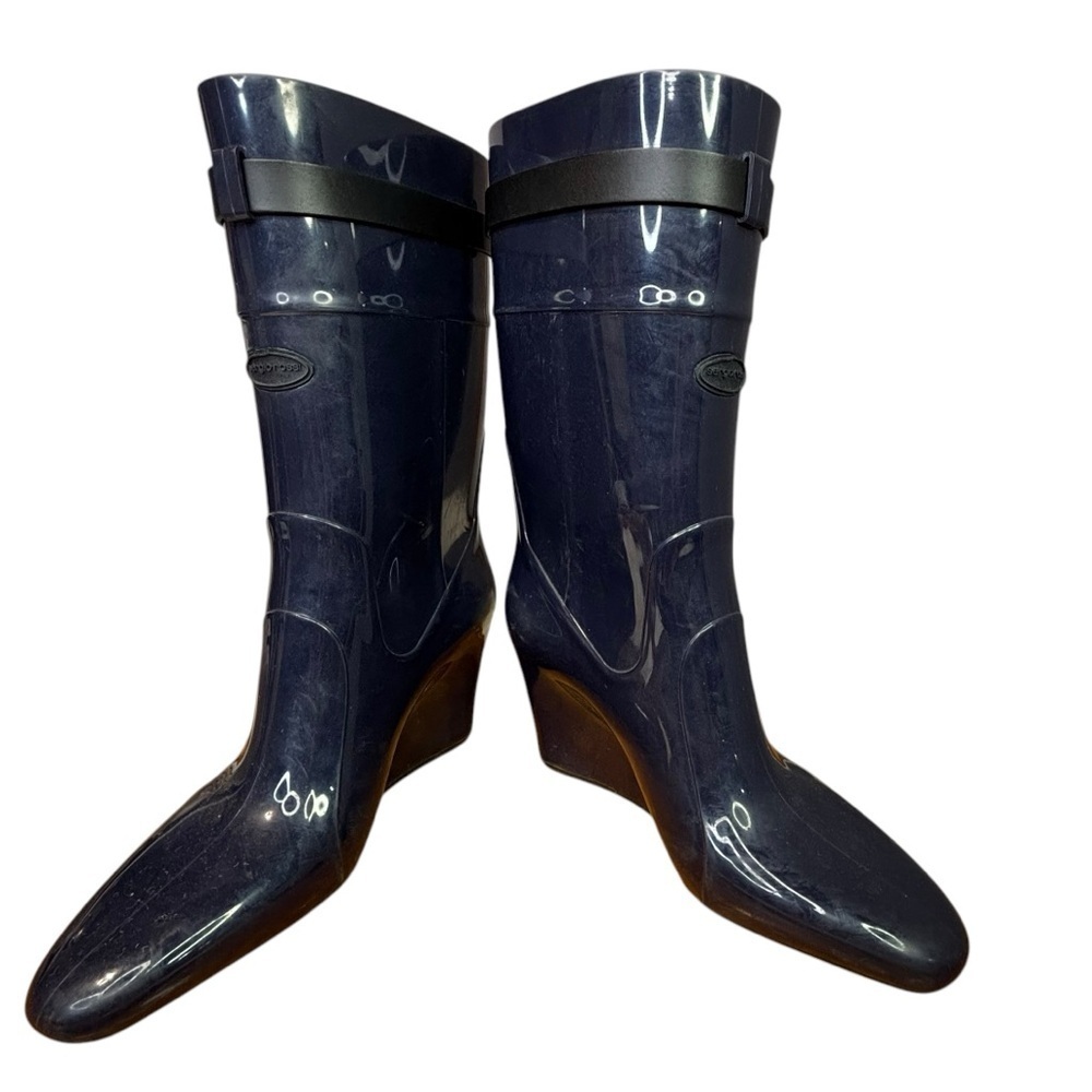 Sergio Rossi Wedged Rainboots
